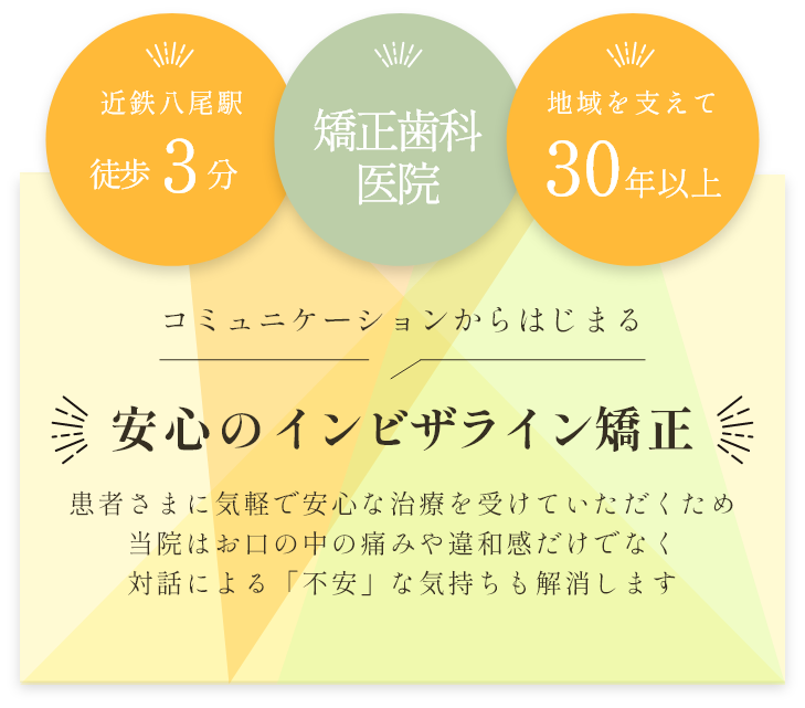 安心のインビザライン矯正